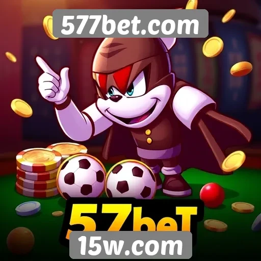 Variedade de jogos disponíveis na 577bet